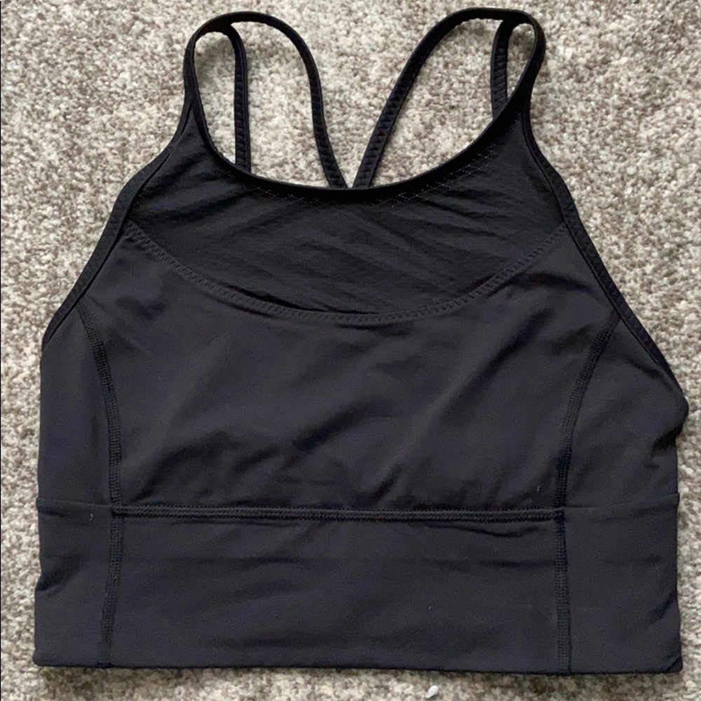 Black Lululemon Sports Bra